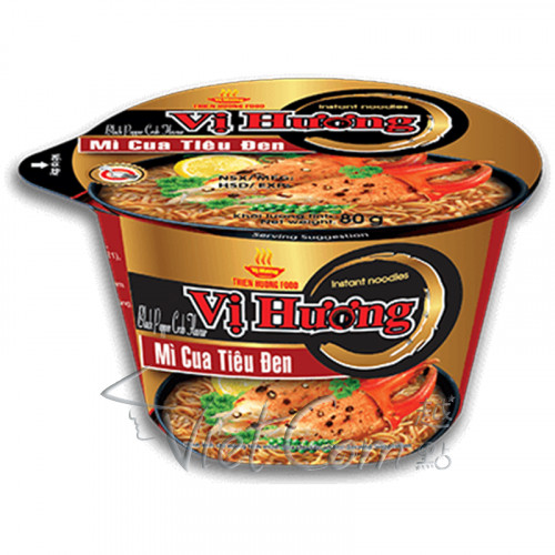Thien Huong Food - Black Pepper Crab Flavour Instant Noodles