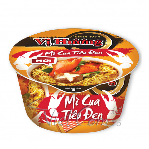 Thien Huong Food - Black Pepper Crab Flavour Instant Noodles