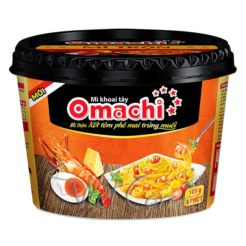 Omachi - 香濃蝦頭芝士撈麵