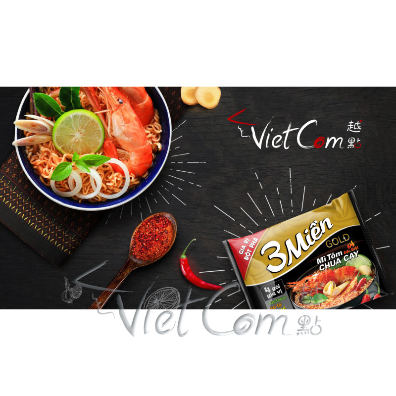 3 Mien Gold - Hot and Sour Prawn Noodles