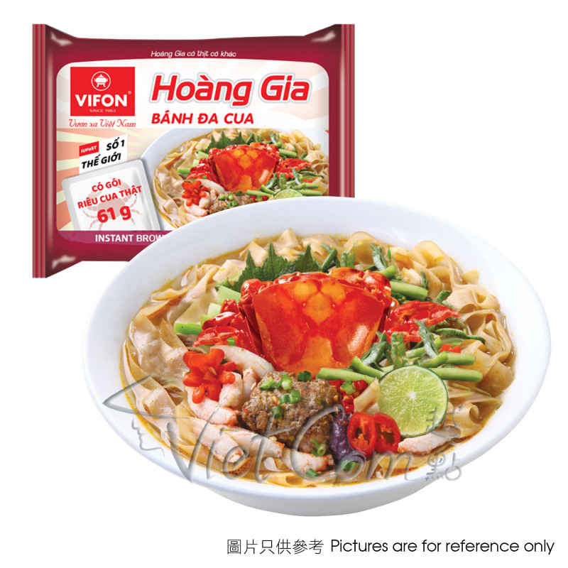 Vifon "Rice Pancake" with Crab -WITH REAL MEAT