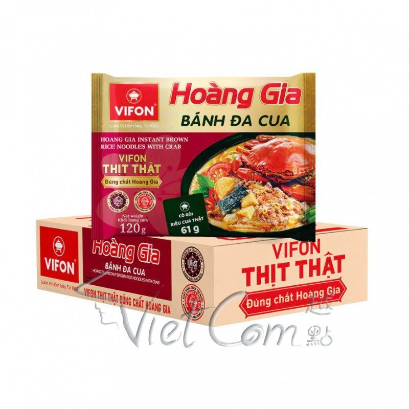 Vifon "Rice Pancake" with Crab -WITH REAL MEAT