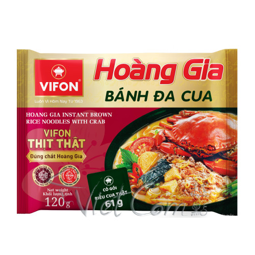 Vifon "Rice Pancake" with Crab -WITH REAL MEAT