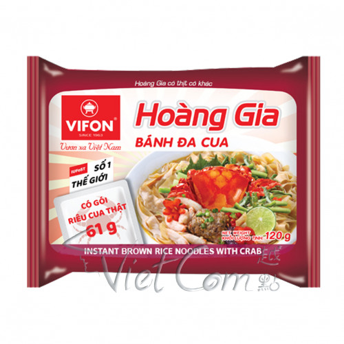 Vifon "Rice Pancake" with Crab -WITH REAL MEAT