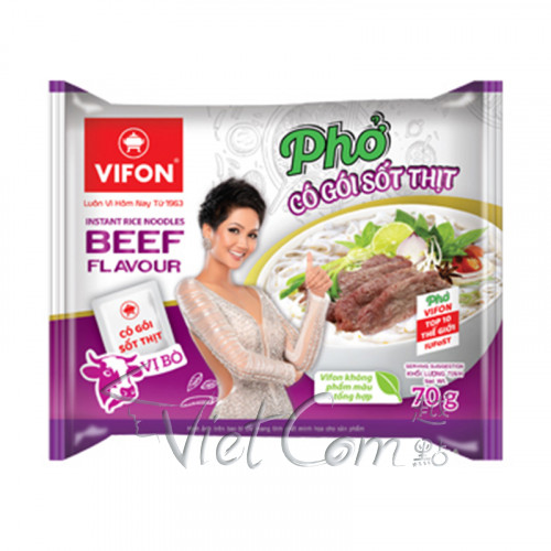 Vifon - Instant Rice Noodles Beef Flavour
