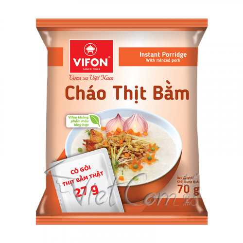 Vifon - Congee with Minced Pork - WITH REAL MEAT