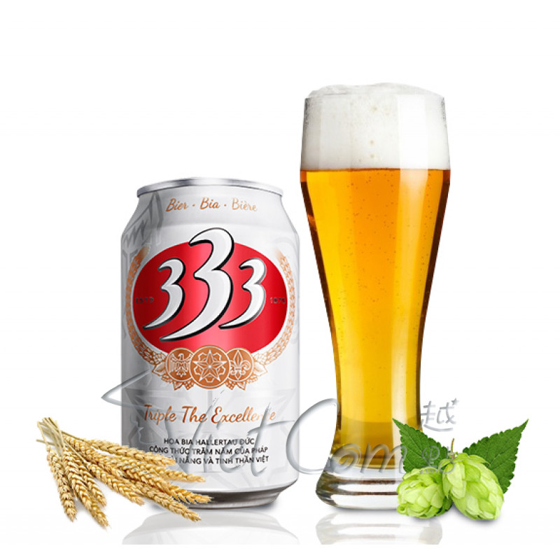 SABECO - 333 啤酒【原箱330毫升 x 24】