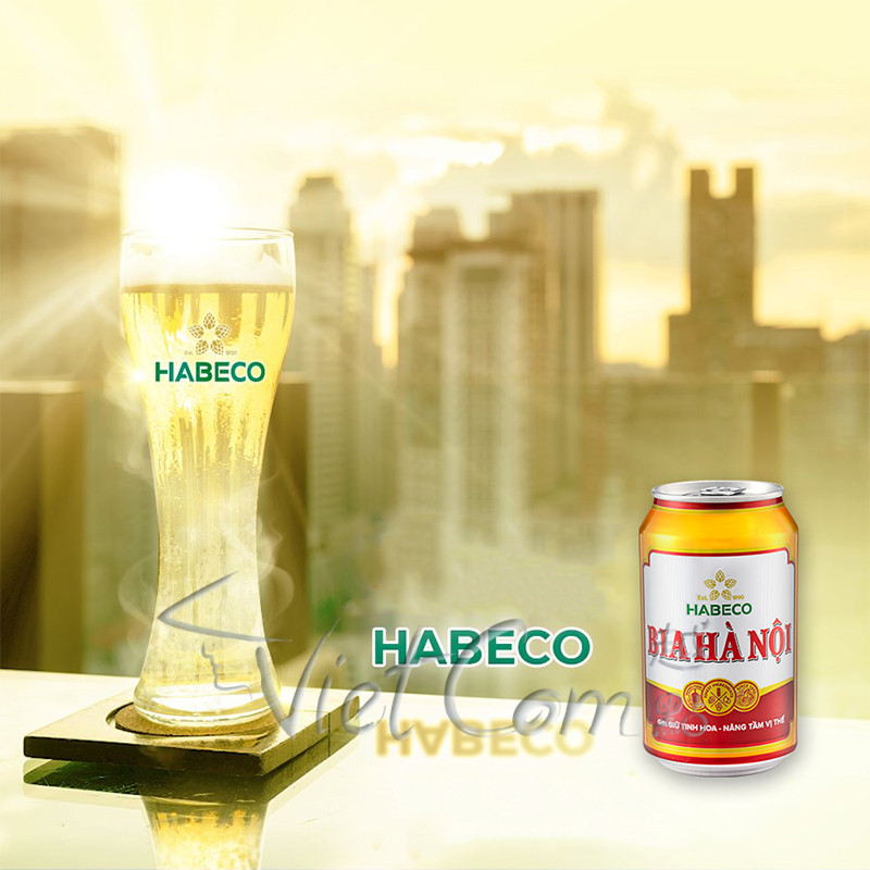 Habeco -Hanoi Beer【Full Case 330ml x 24】