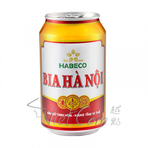 Habeco -Hanoi Beer【Full Case 330ml x 24】