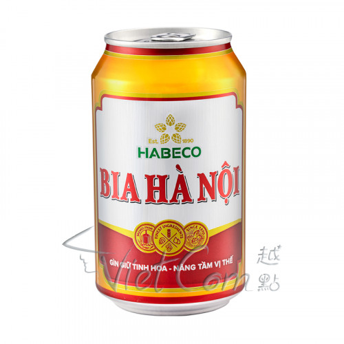 Habeco -Hanoi Beer【Full Case 330ml x 24】