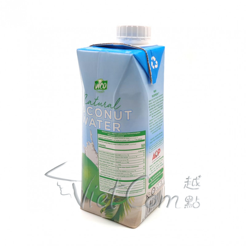 VICO - 100% Natural Coconut Water【Full Case 330ml x 24】