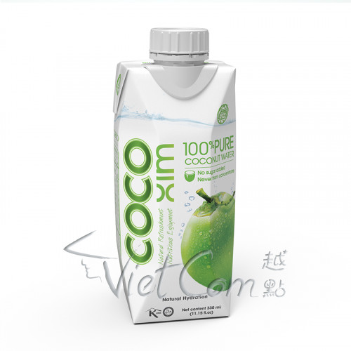 CocoXim - 100% PURE Coconut Water【Full Case 330ml x 12】