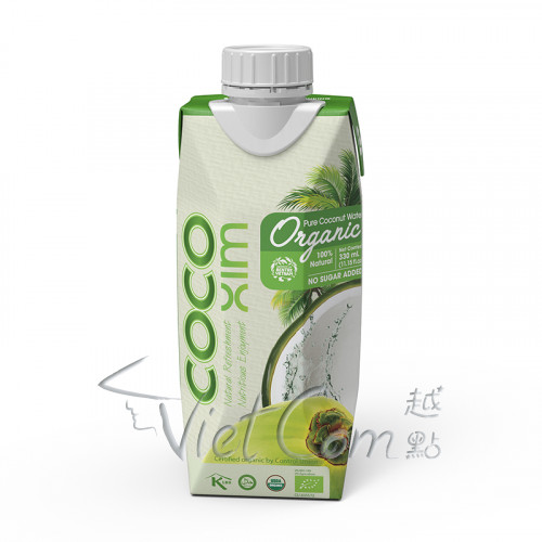CocoXim - Organic Pure Coconut Water【Full Case 330ml x 12】