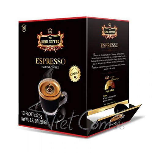King Coffee - 【100pcs Box】Espresso Instant Coffee