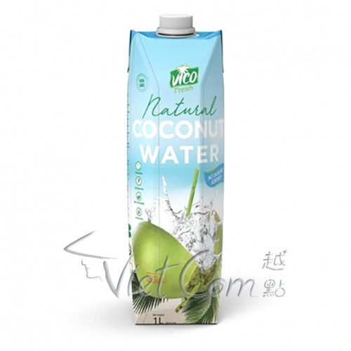 VICO - 100% Natural Coconut Water【Full Case 1L x 12】