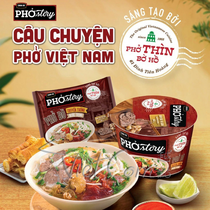 Chin-Su - "Pho Story" Real Beef with Ginger flavor