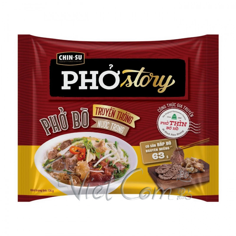 Chin-Su - "Pho Story" Real Beef with Ginger flavor