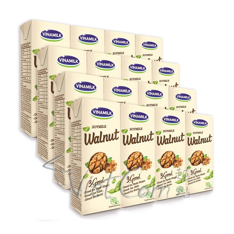 Vinamilk - Walnut Milk【4 Rows of 16 pcs 】