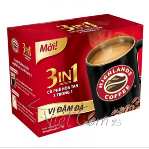 Highlands - 3 in 1 Instant Coffee
