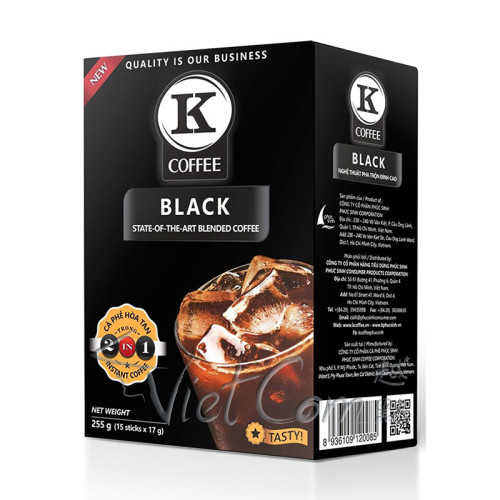 K Coffee - 2 in 1 Black Coffee