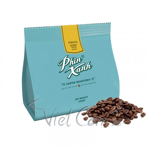 Phin Xanh - 100%羅布斯塔蜂蜜咖啡豆