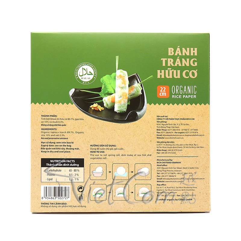 BICH-CHI - Organic Rice Paper