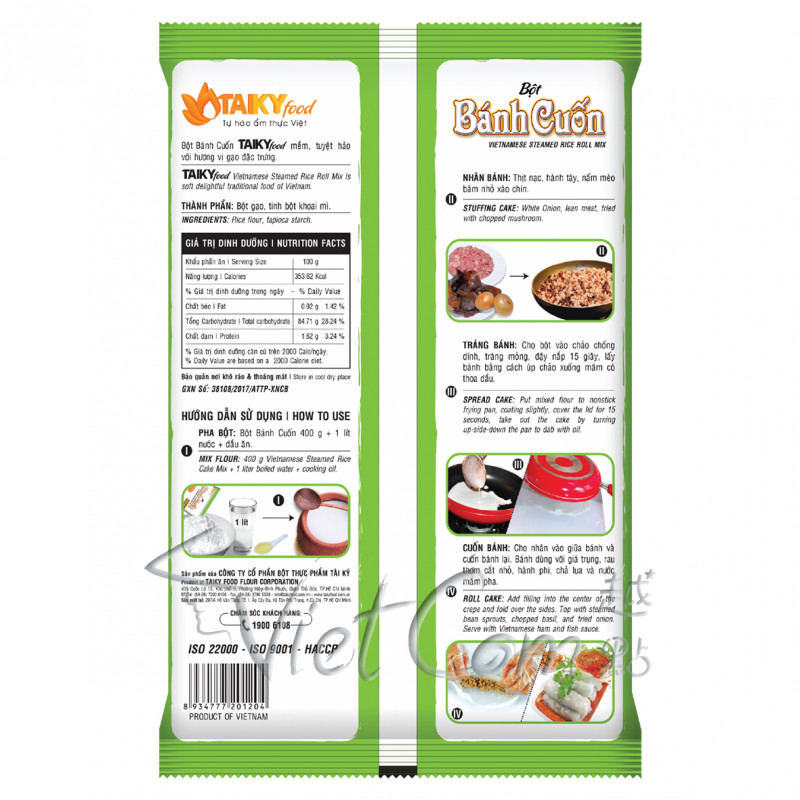 Taky - Vietnamese Steamed Rice Roll Mix