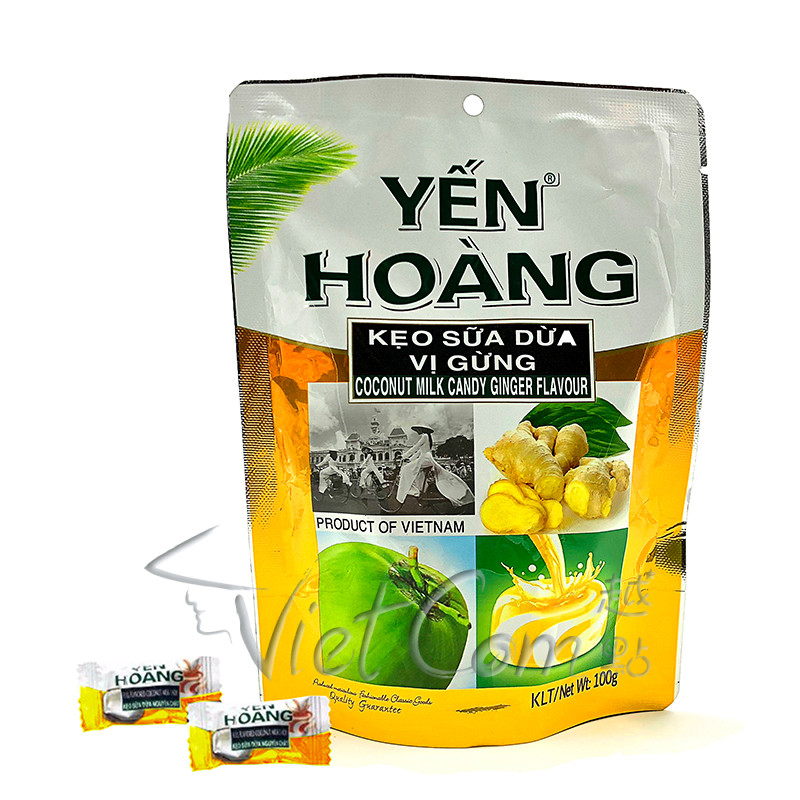 YEN HOANG - 越南椰奶薑硬糖