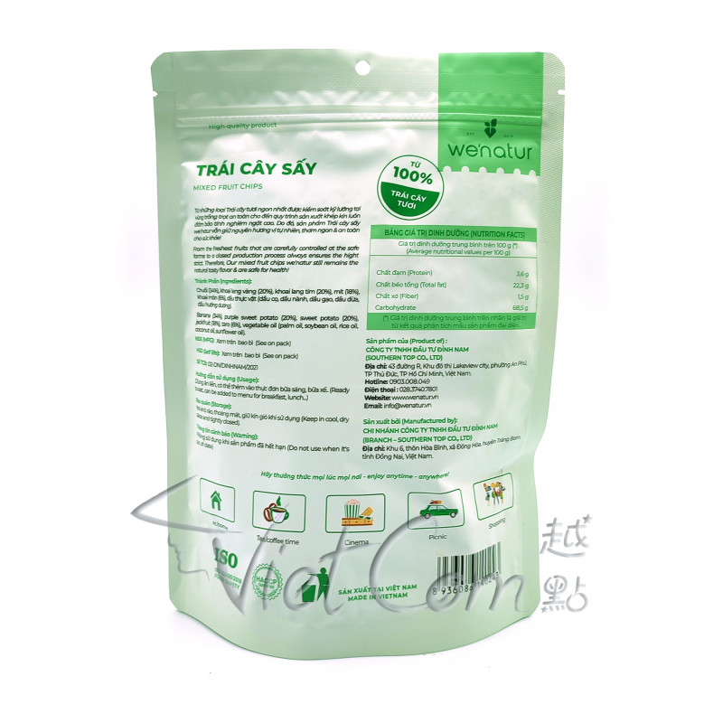 Dann Food - Vietnam Mixed Fruits Chips