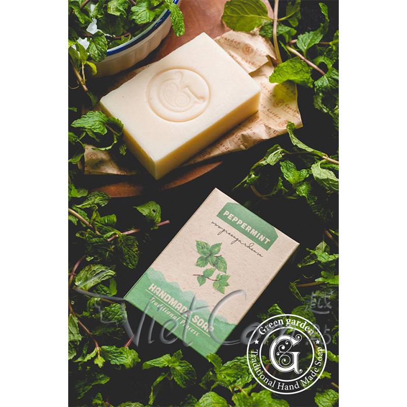 Green Garden - Peppermint Handmade Soap
