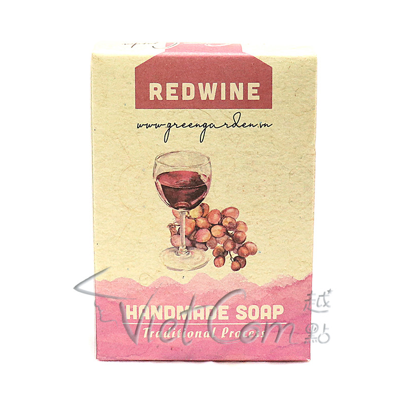Green Garden - Red Wine Handmade Soap