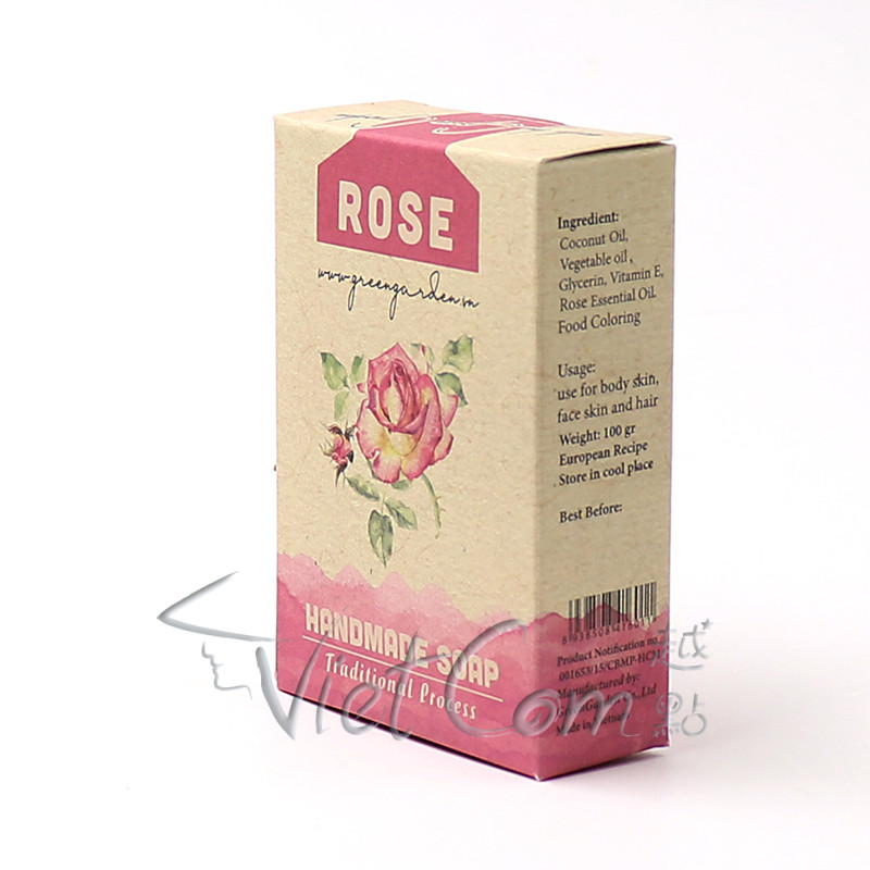 Green Garden - Rose Handmade soap