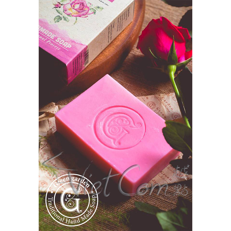 Green Garden - Rose Handmade soap