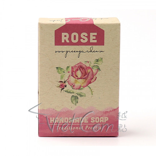 Green Garden - Rose Handmade soap