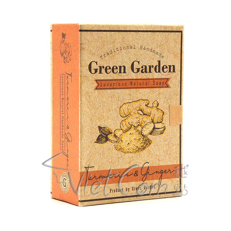 Green Garden - Turmeric & Ginger Luxurious Natural soap