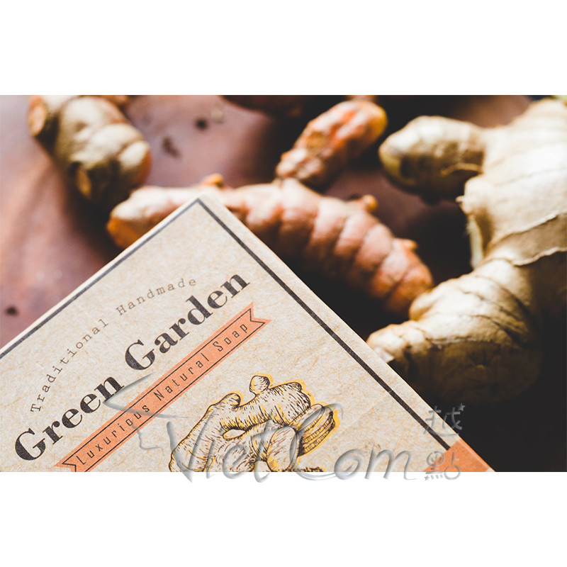 Green Garden - Turmeric & Ginger Luxurious Natural soap