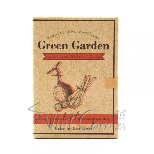 Green Garden - Grapefruit & Lemongrass Luxurious Natural soap