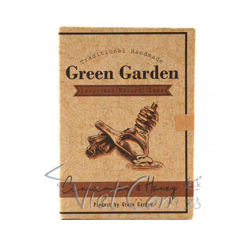 Green Garden - Cinnamon & Honey Luxurious Natural soap