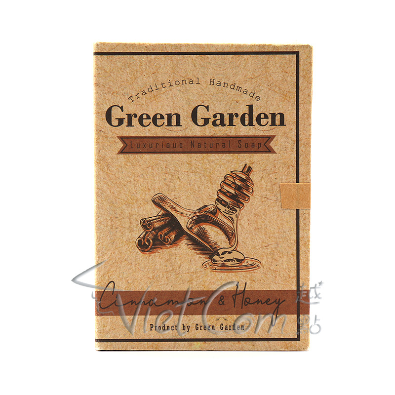 Green Garden - 肉桂蜂蜜豪華天然肥皂