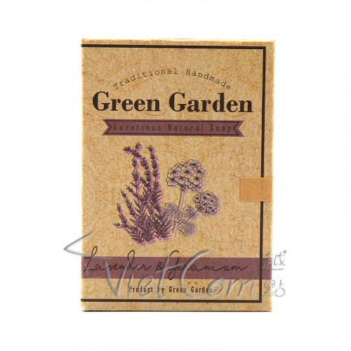 Green Garden - Lavender & Geranium Luxurious Natural soap