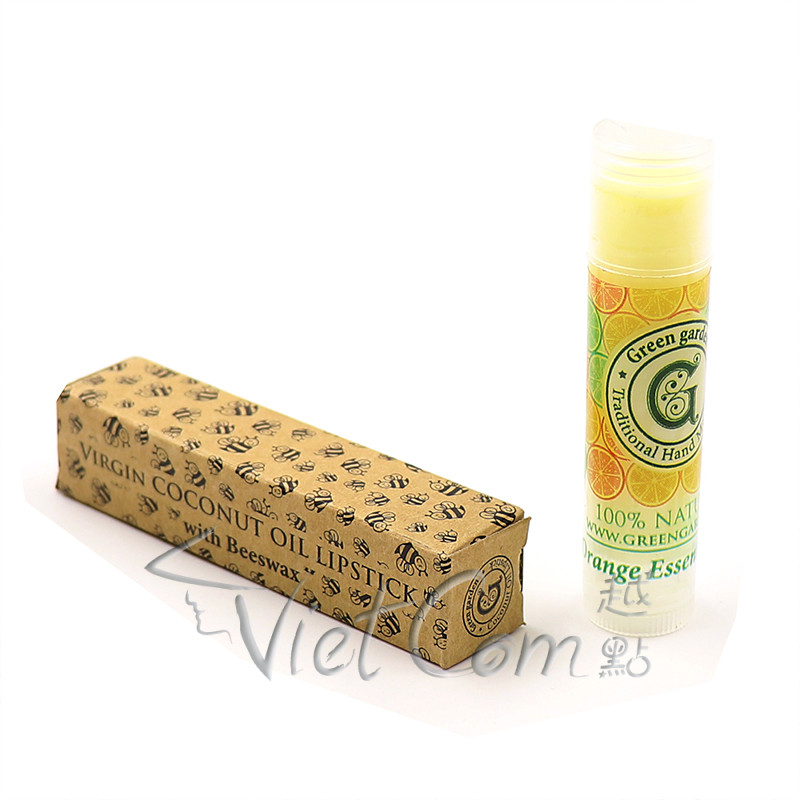 Green Garden - Orange Essential Oil Lip Balm