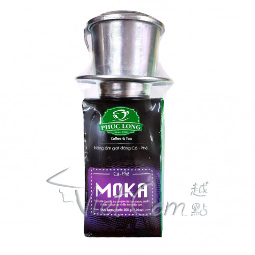 PHUC LONG - Moka Ground Coffee & Filter Holder