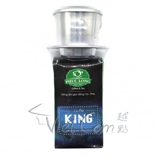 PHUC LONG - King Ground Coffee & Filter Holder