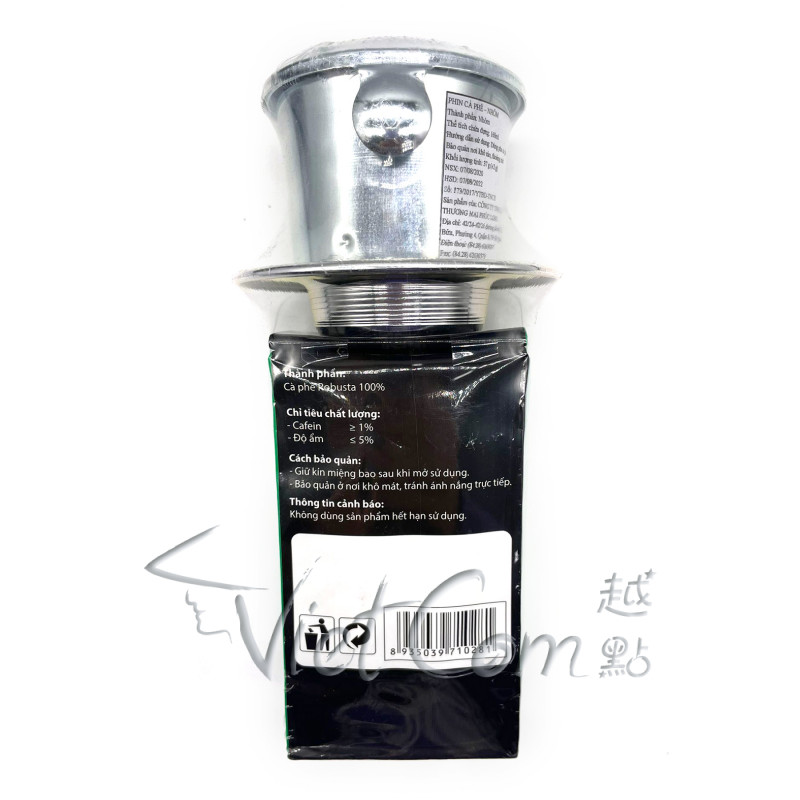 PHUC LONG - Robusta Ground Coffee & Filter Holder