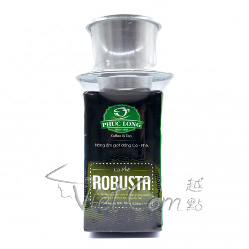 PHUC LONG - Robusta Ground Coffee & Filter Holder