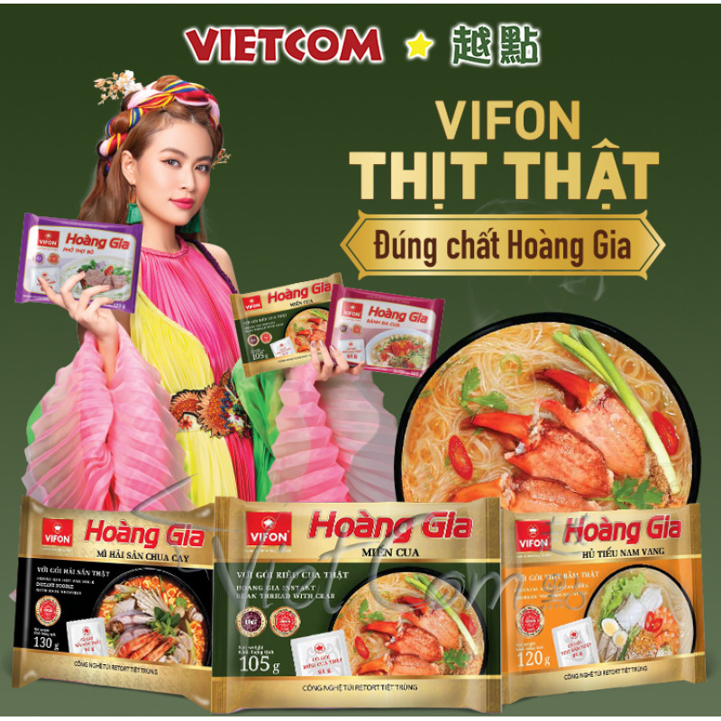 Vifon - 越南真蟹肉粉條