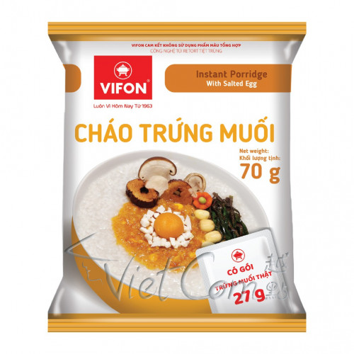 Vifon - Instant Porridge with Salted Egg