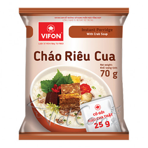 Vifon - Instant Porridge with Crab Soup